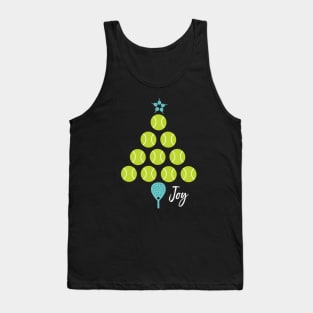 Padel Joy Christmas Tree Tank Top